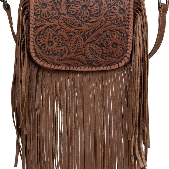 Handbags - Fringe Purse Western Purses for Women Crossbody Bag